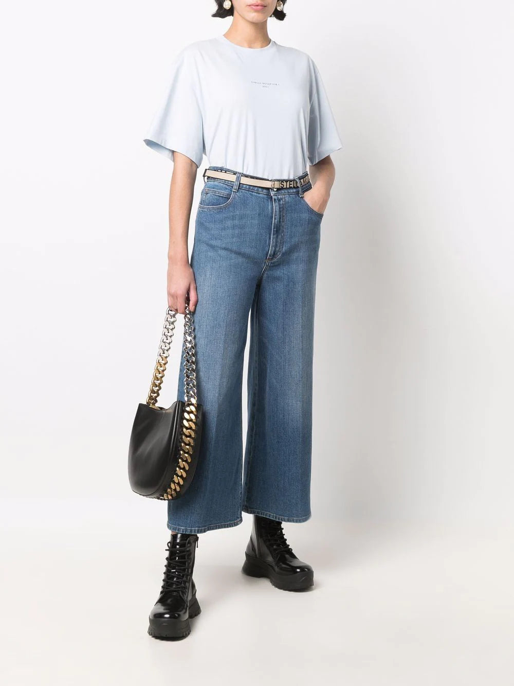 Stella McCartney 2001 logo organic-cotton T-shirt - Image 2