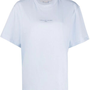 Stella McCartney  2001 logo organic-cotton T-shirt