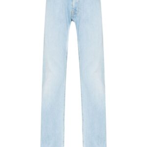 Versace low-rise slim-cut jeans