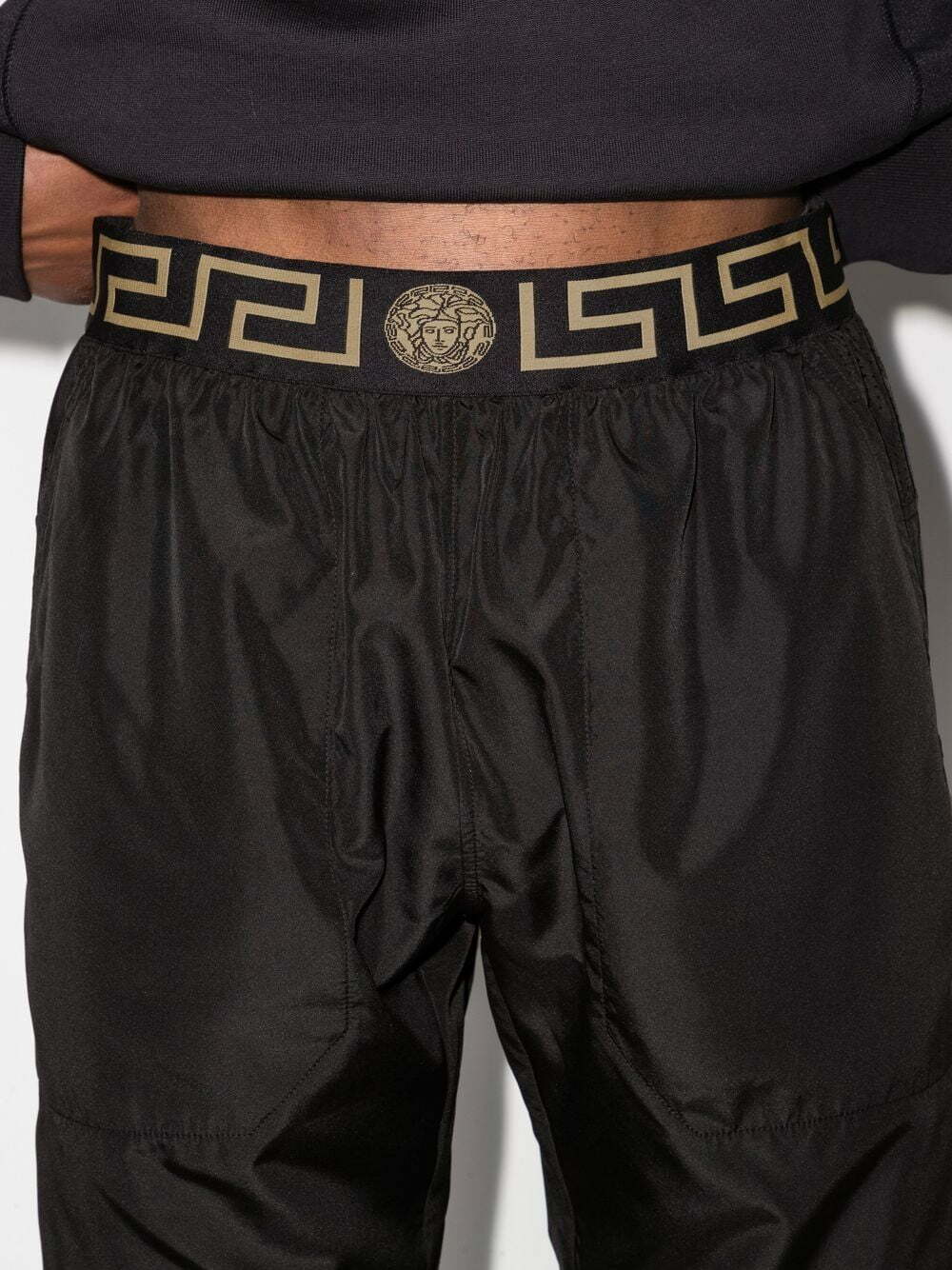 Versace Greca-detail track pants - Image 4