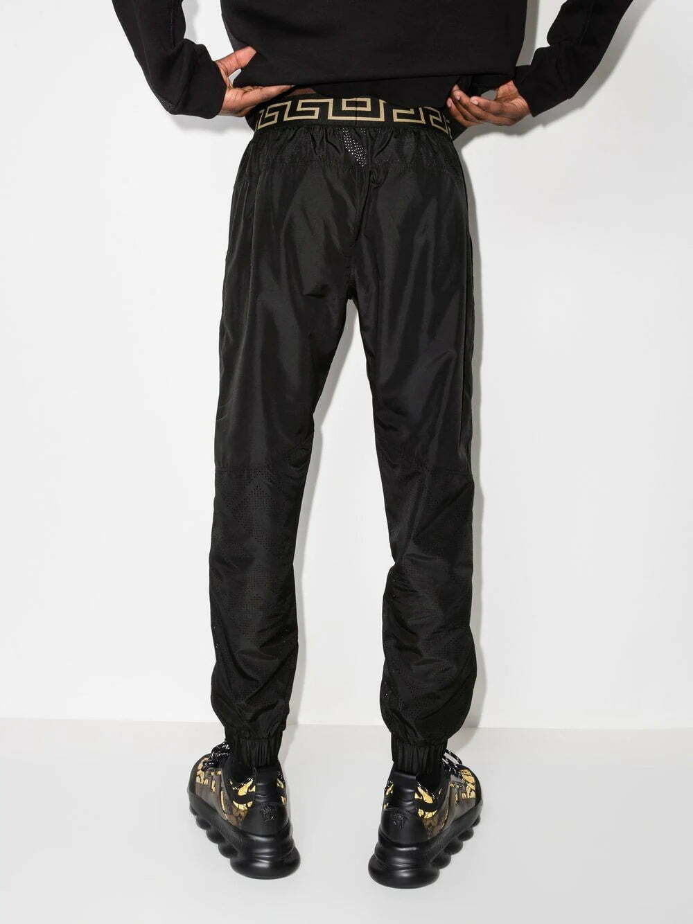 Versace Greca-detail track pants - Image 3