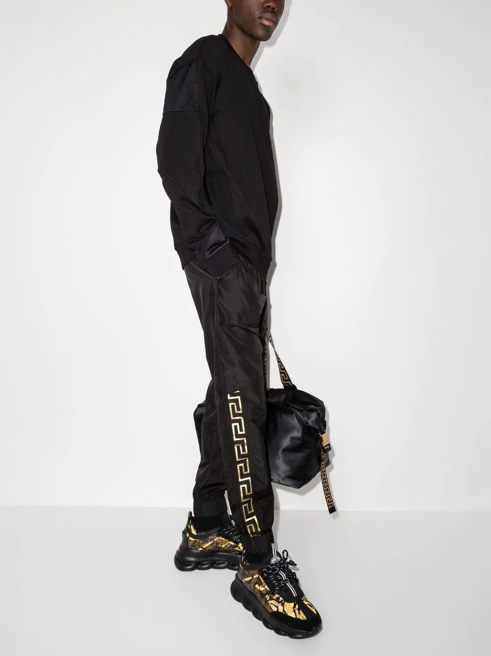 Versace Greca-detail track pants - Image 2