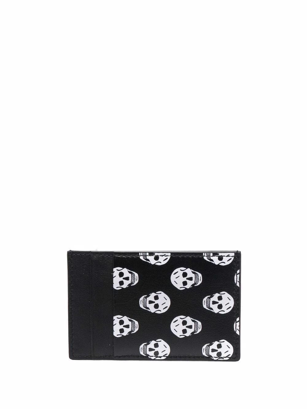 Alexander McQueen skull-motif leather cardholder - Image 2