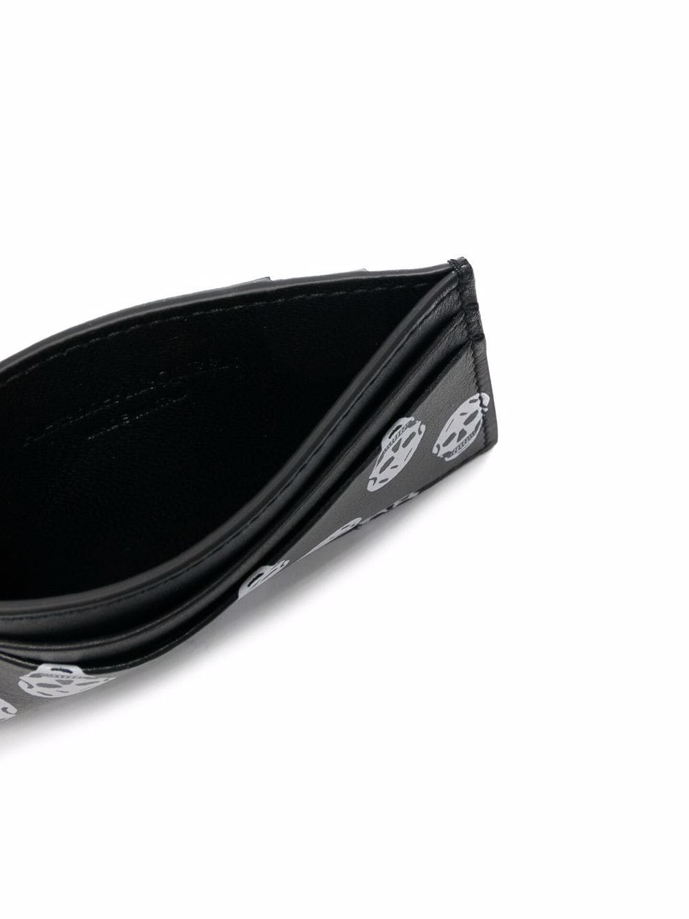Alexander McQueen skull-motif leather cardholder - Image 3