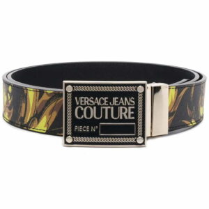 Versace baroque-print buckled belt