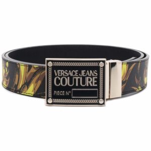 Versace baroque-print buckled belt