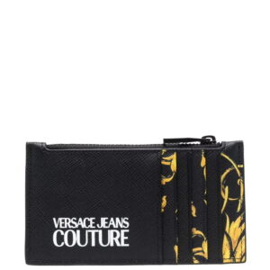 Versace Jeans Couture baroque-print zip-up wallet