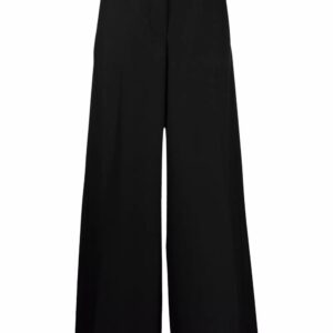 Stella McCartney logo waistband palazzo trousers