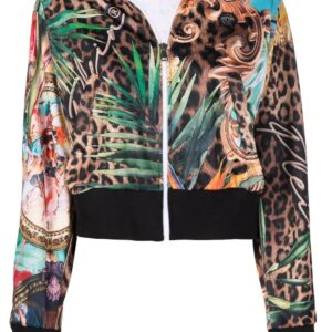 Philipp Plein  Baroque Flowers printed jacket