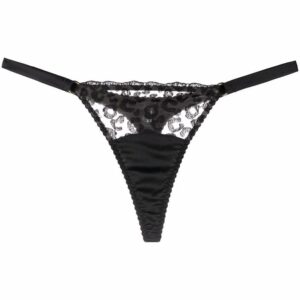 Fleur Of England Kittie lace-panelled thong