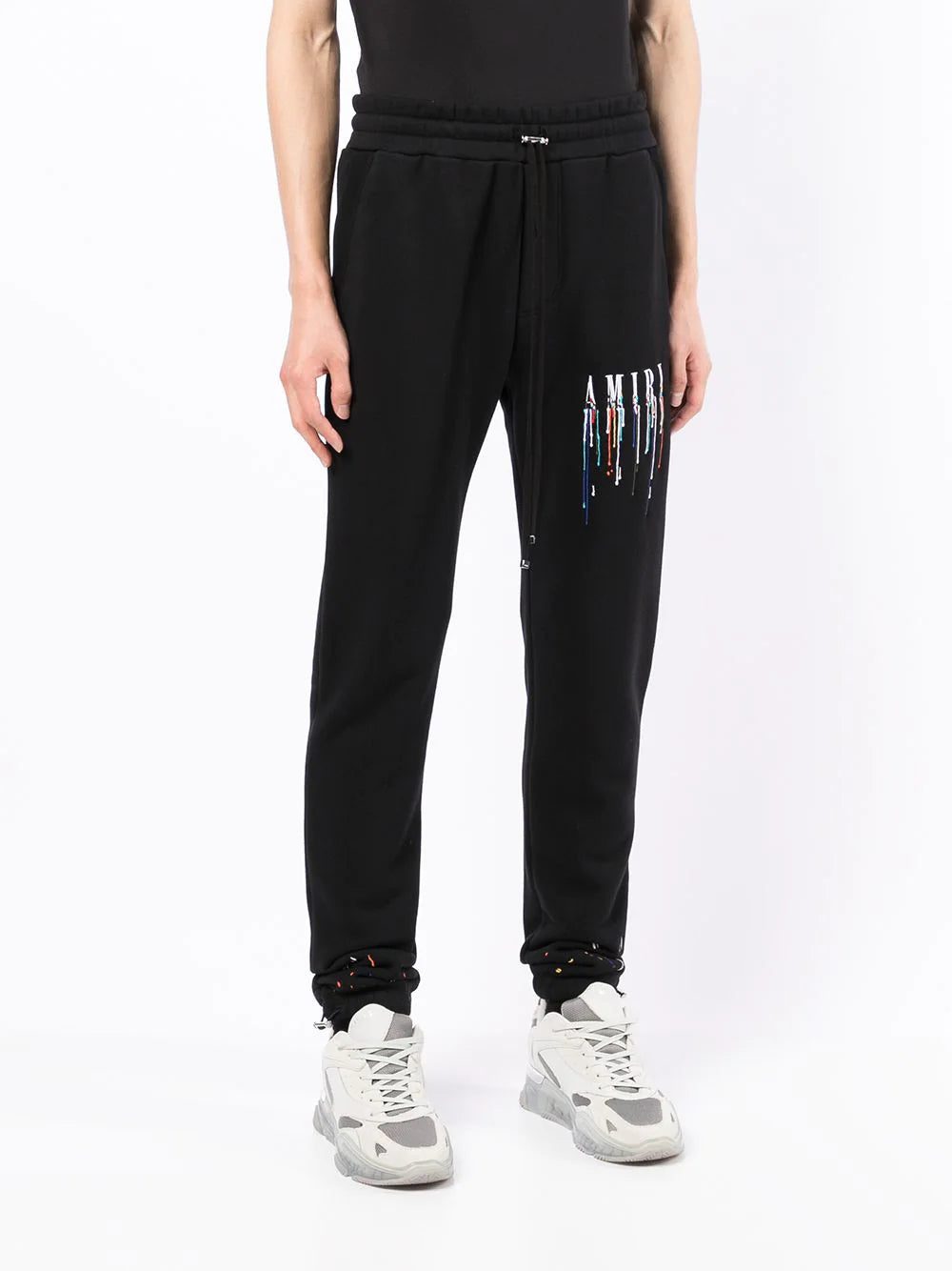 AMIRI paint-drip logo track pants - Image 3