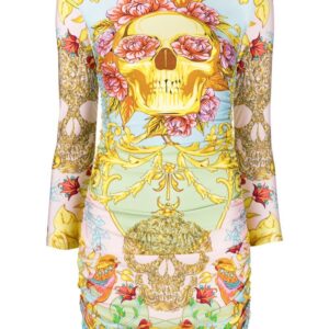 Philipp Plein Baroque printed minidress