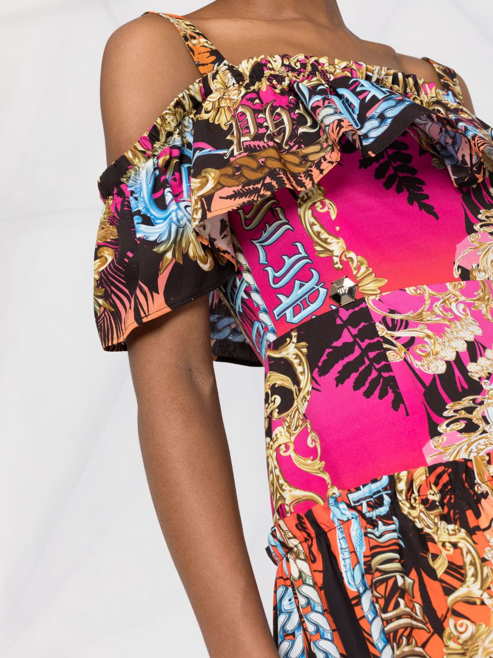 Philipp Plein Palms mini dress - Image 2