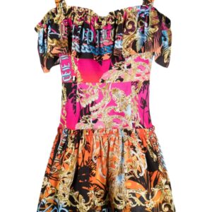 Philipp Plein Palms mini dress