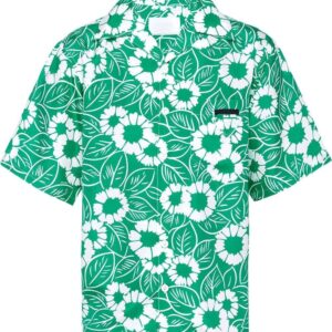 Prada printed twill shirt