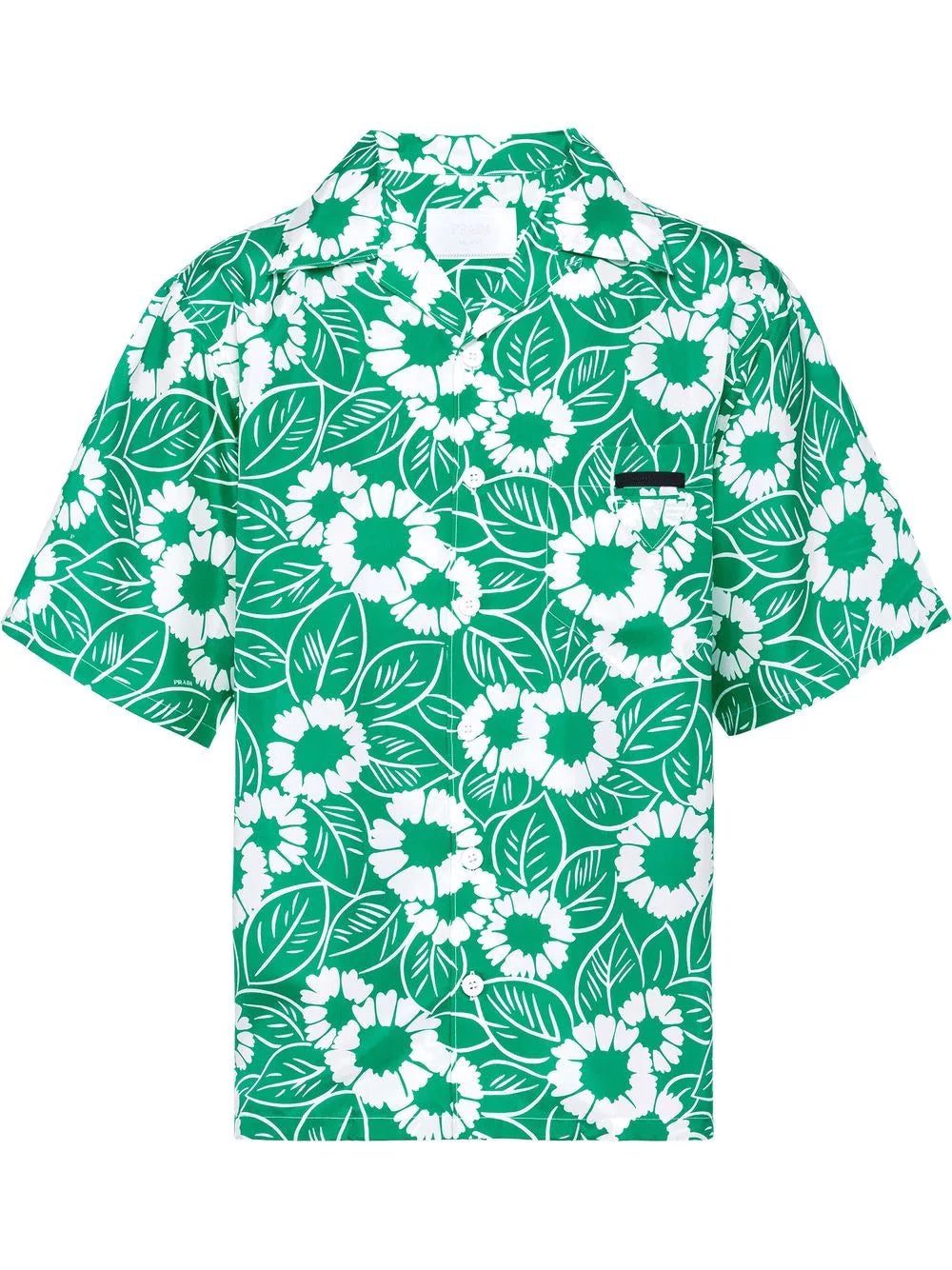 Prada printed twill shirt