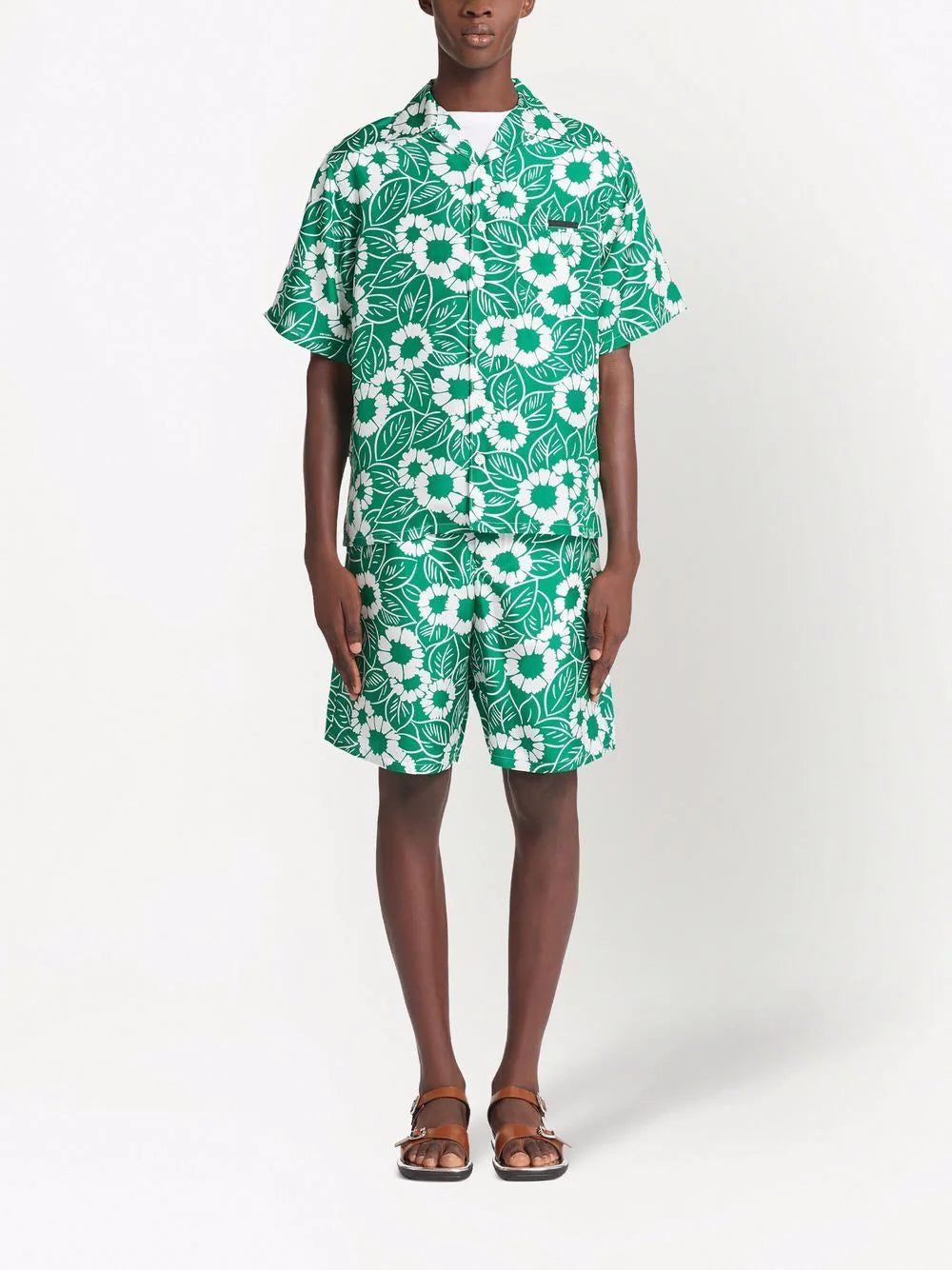 Prada printed twill shirt - Image 2