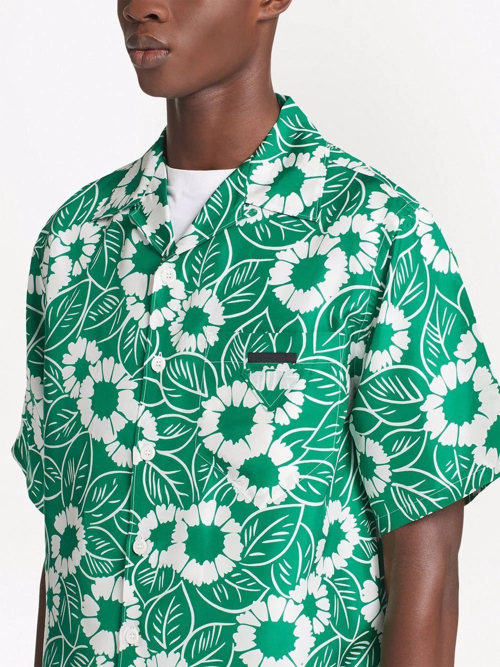 Prada printed twill shirt - Image 4