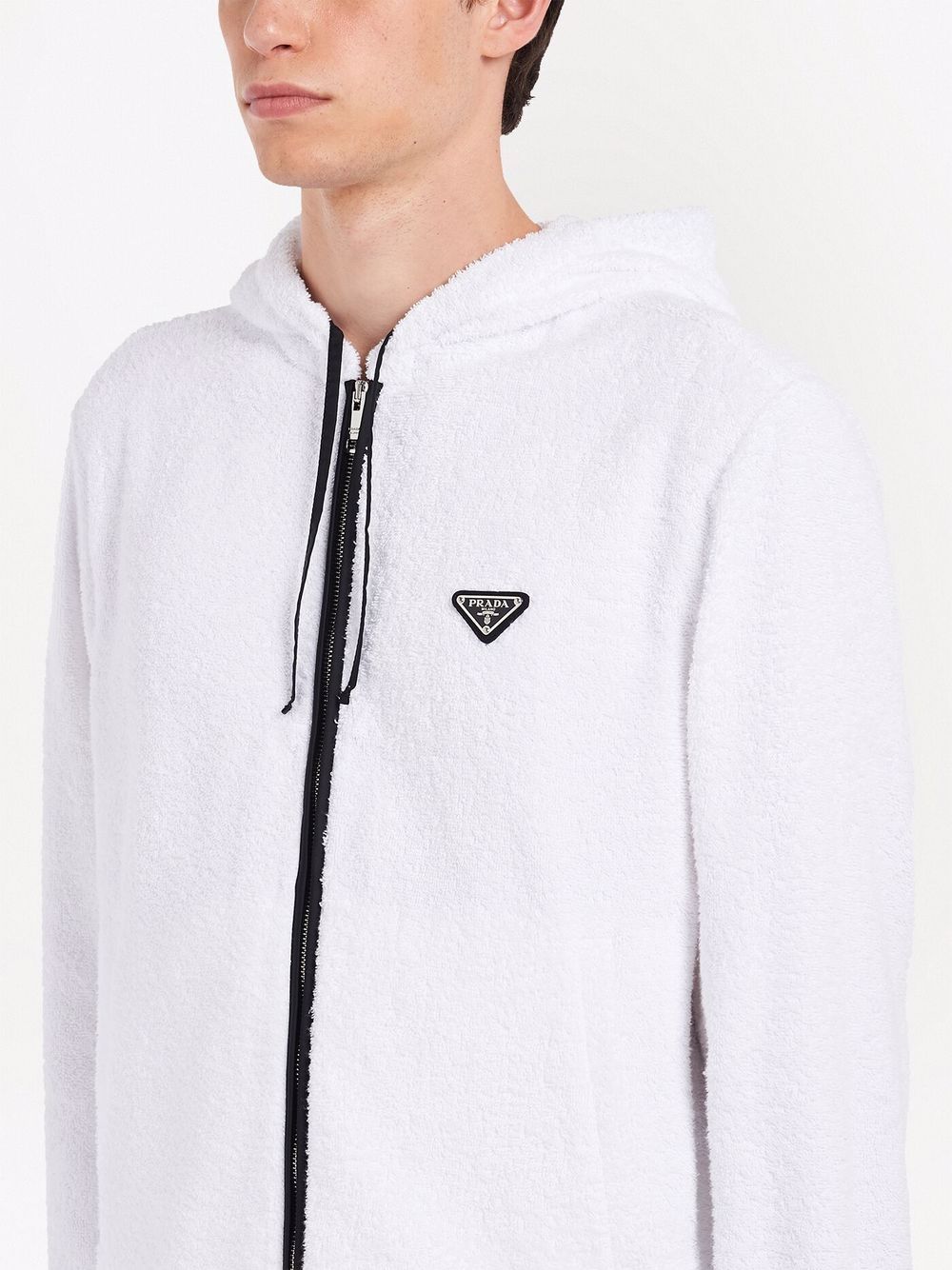 Prada terrycloth blouson jacket - Image 4
