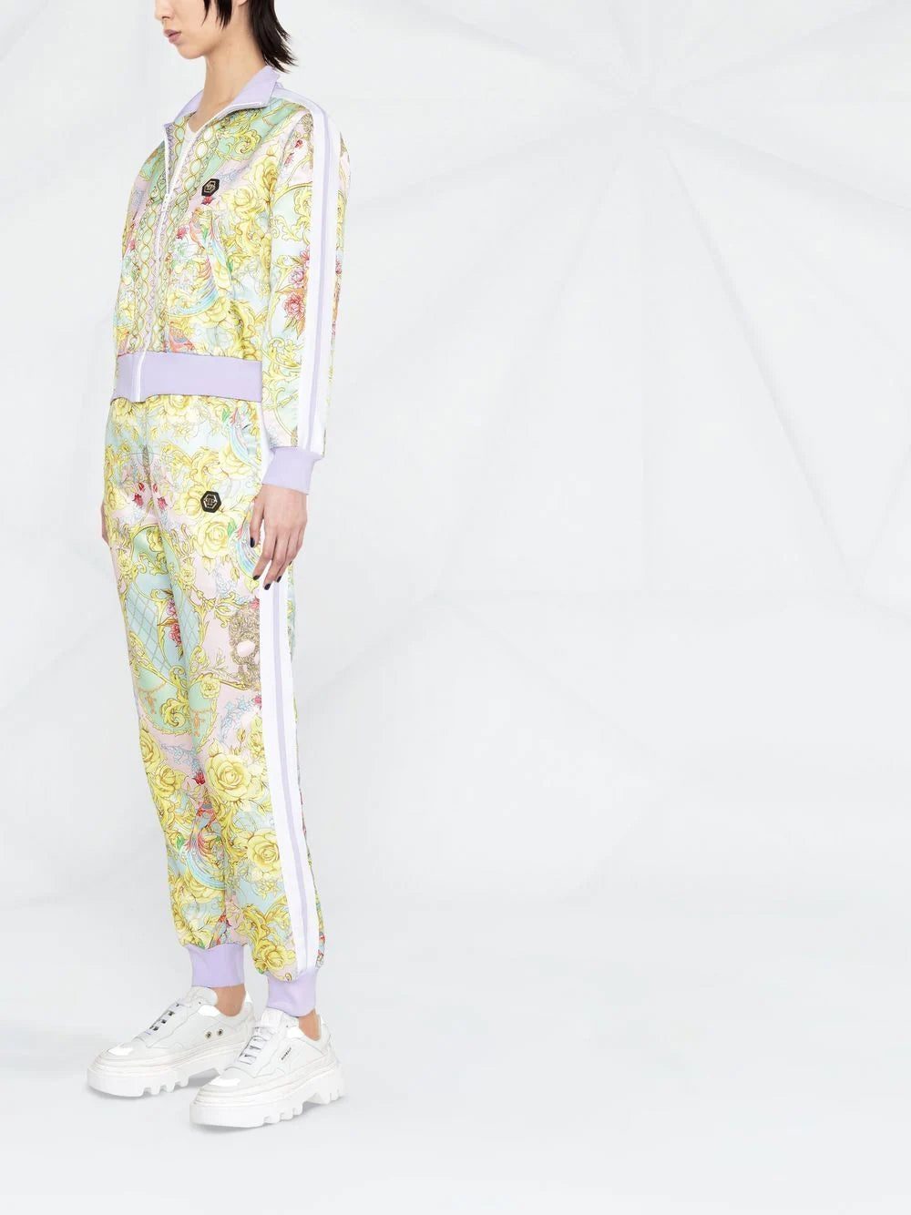 Philipp Plein baroque print tracksuit set - Image 4