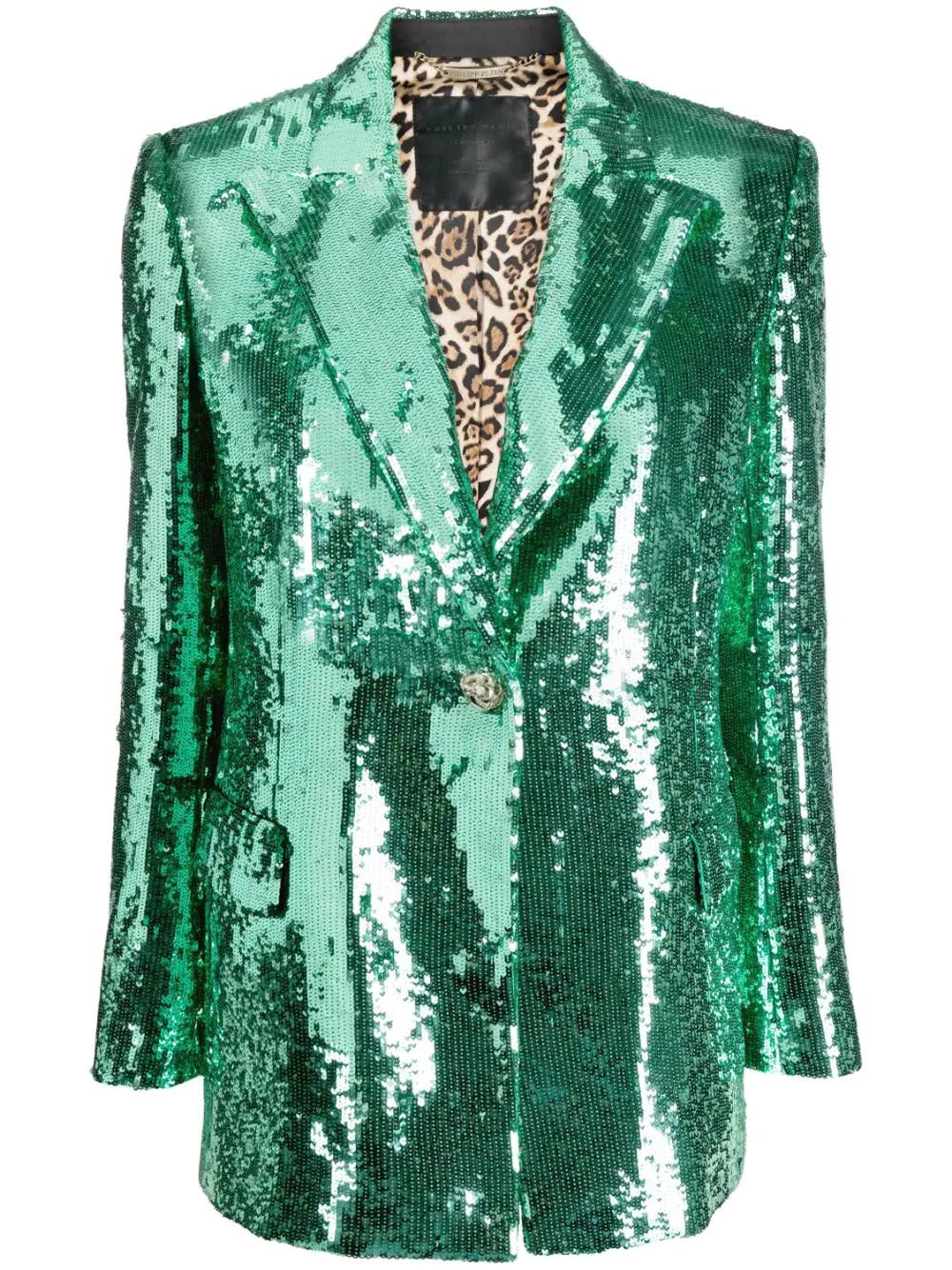 Philipp Plein sequin-embellished blazer