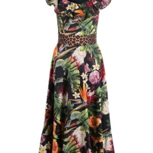 Philipp Plein floral-print maxi dress