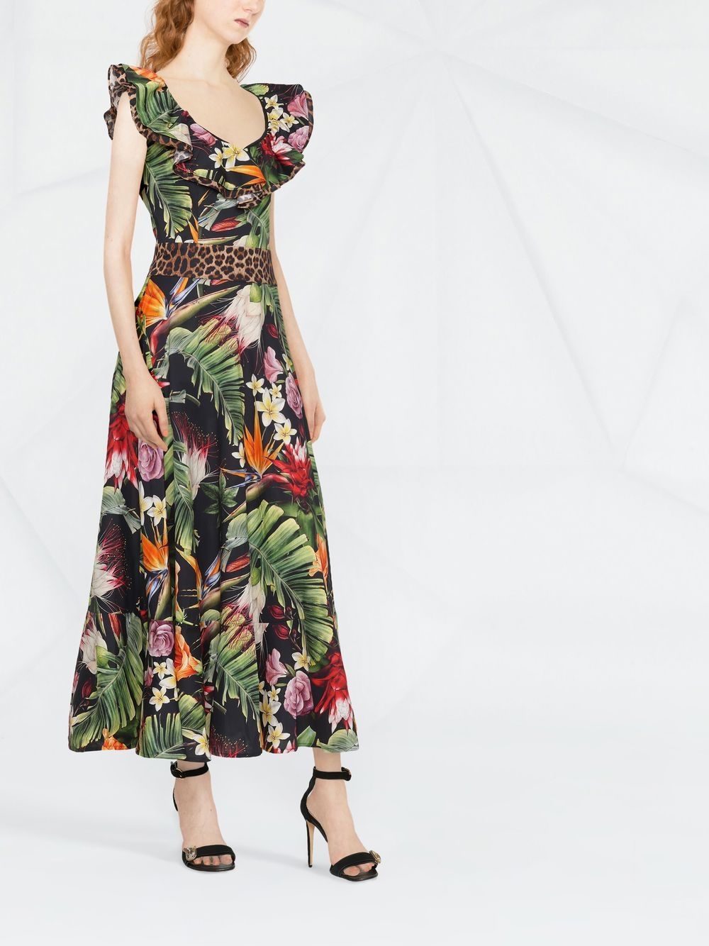 Philipp Plein floral-print maxi dress - Image 2