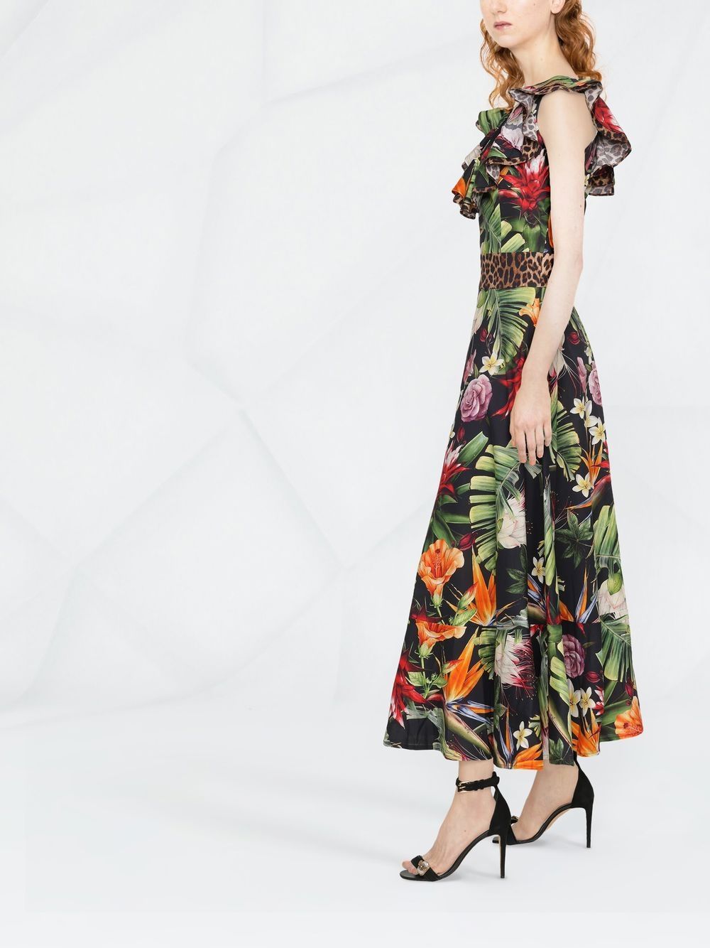 Philipp Plein floral-print maxi dress - Image 3