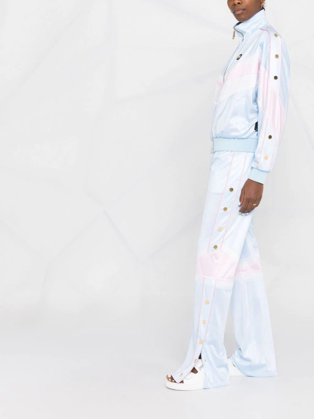 Philipp Plein logo-embroidered striped tracksuit set - Image 2