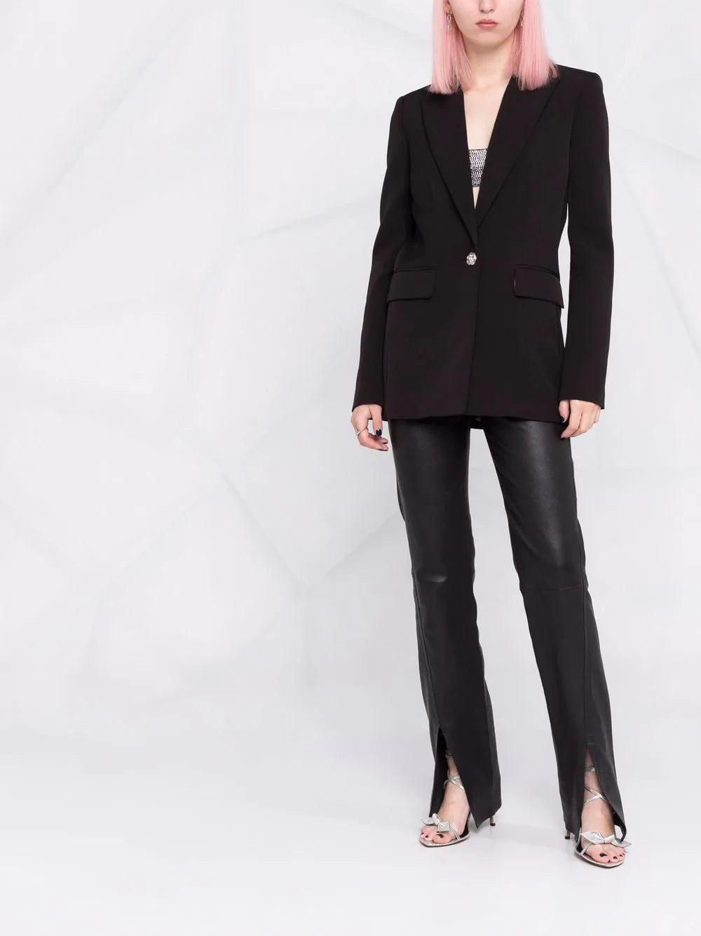 Philipp Plein skull-motif single-breasted blazer - Image 2