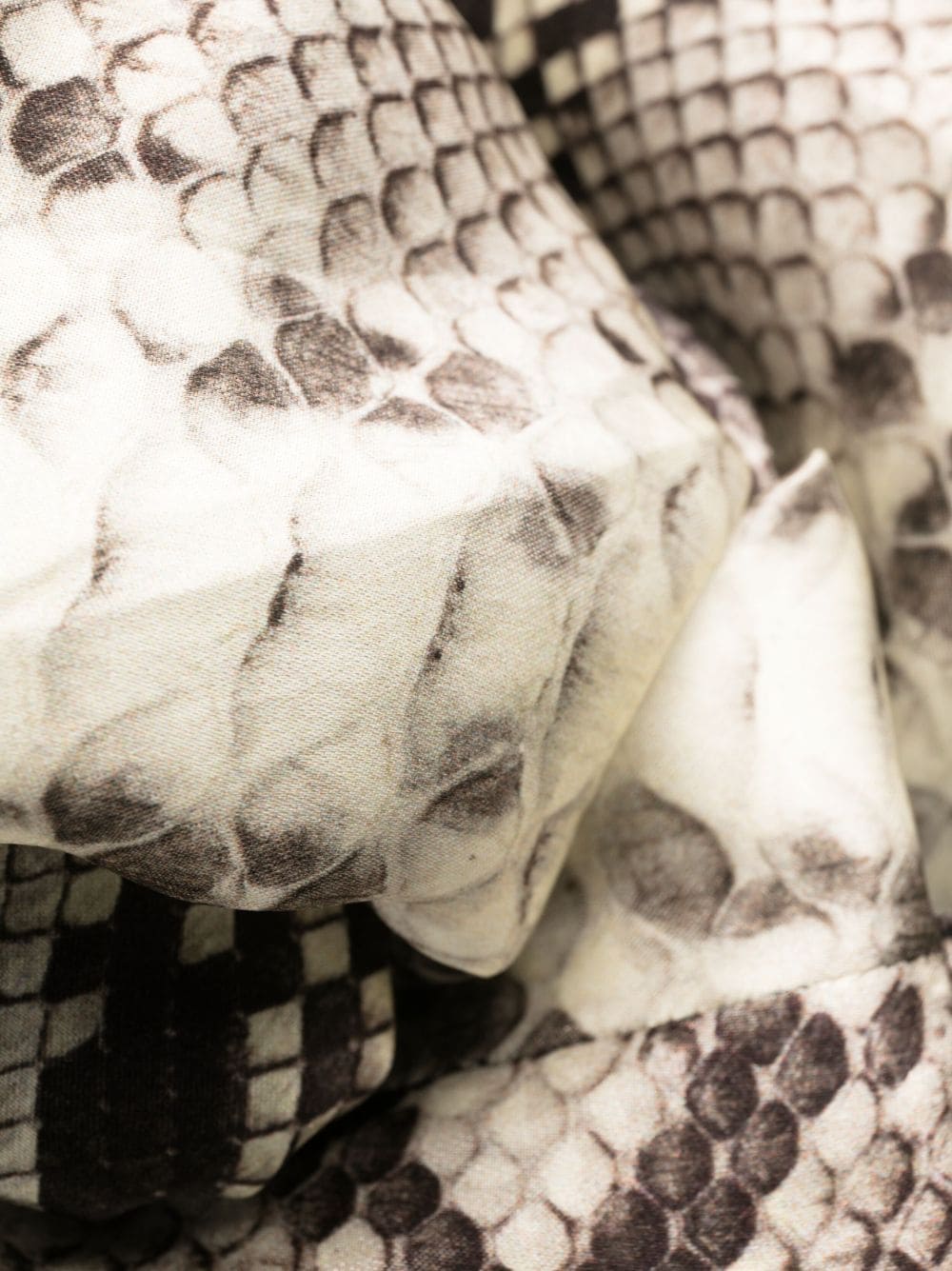 Philipp Plein Python-print silk long dress - Image 3