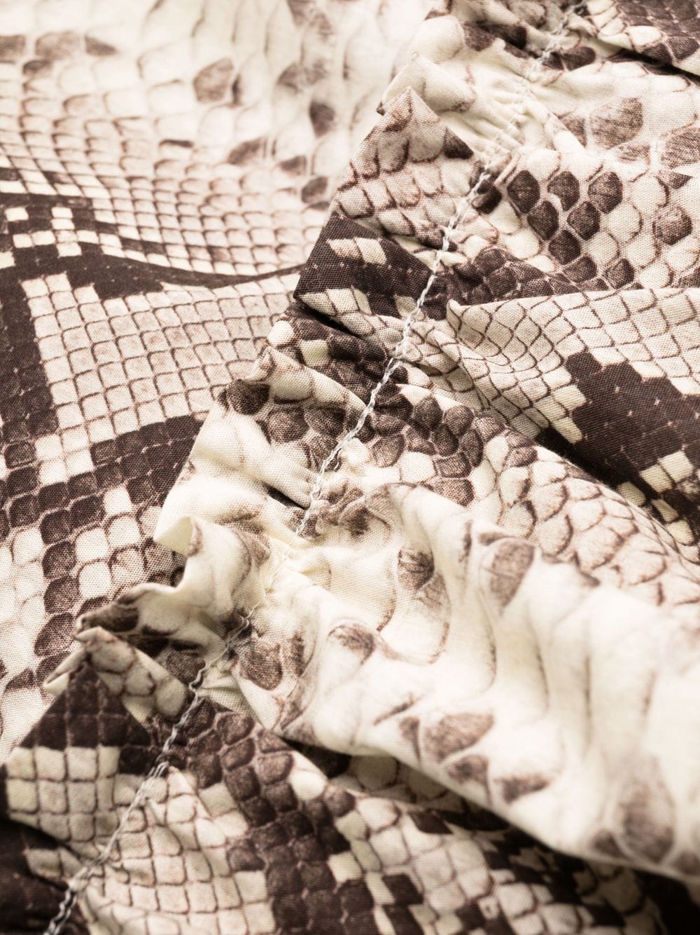 Philipp Plein python-print mini dress - Image 7