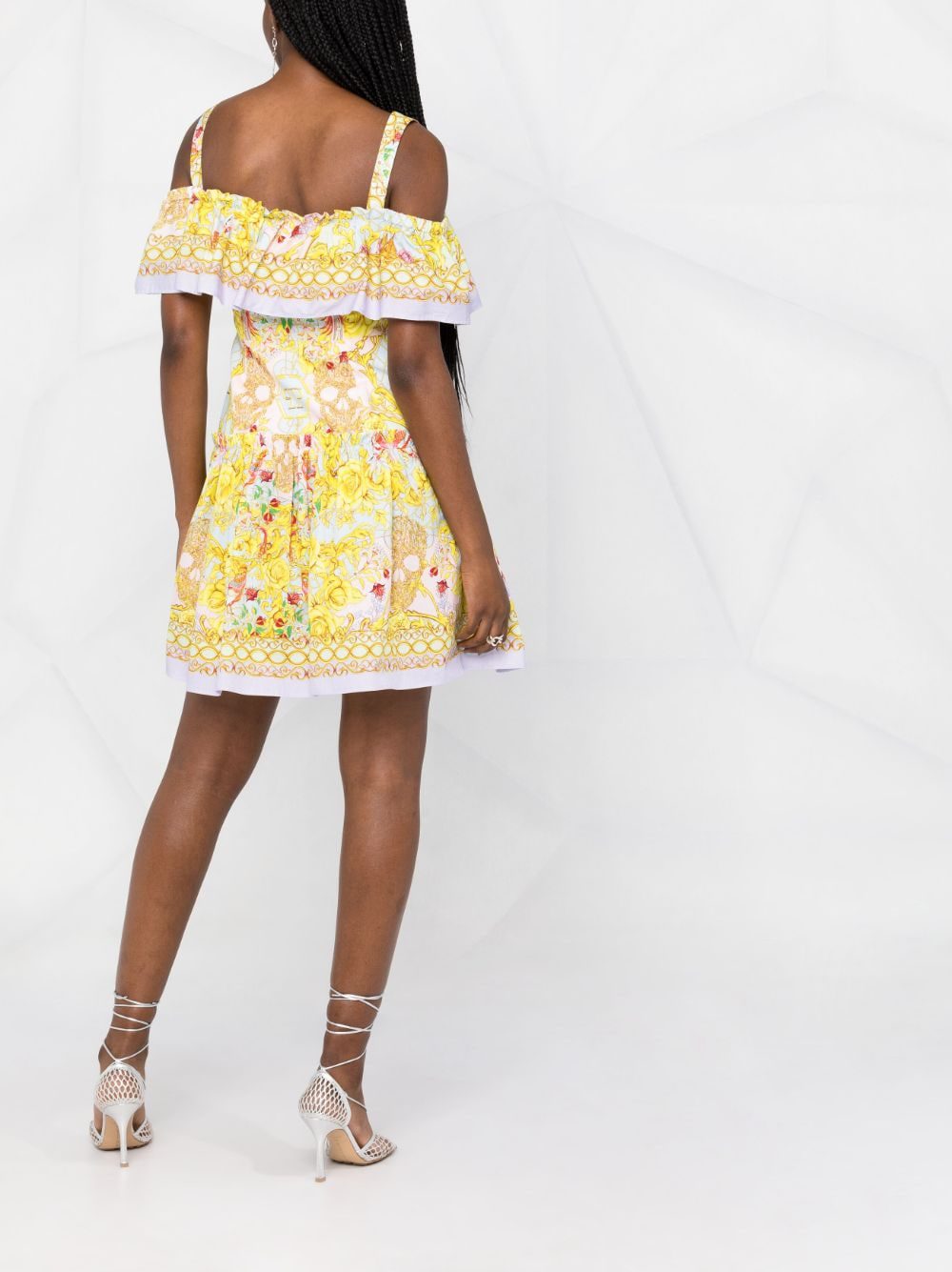 Philipp Plein New Baroque print dress - Image 4