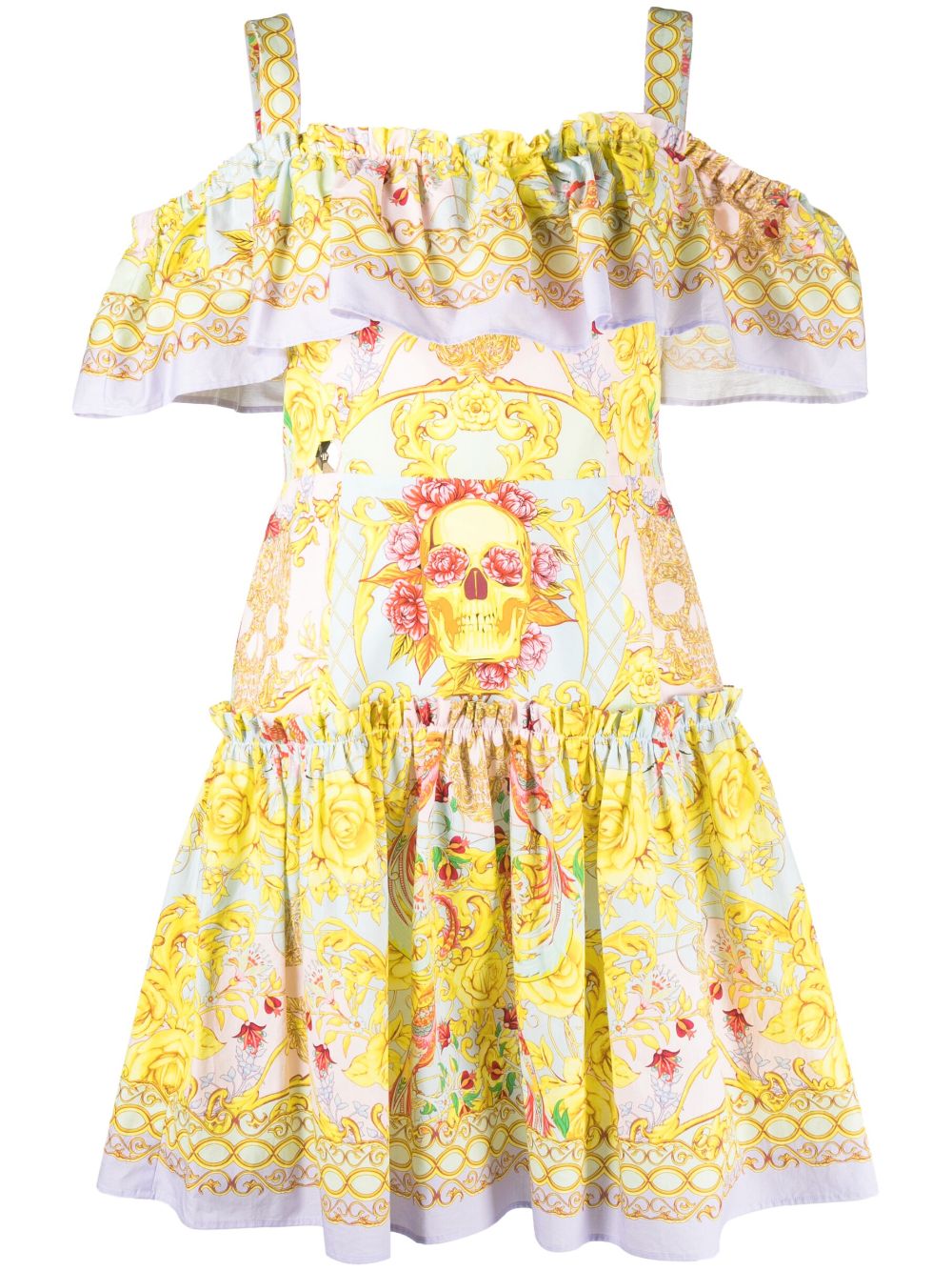 Philipp Plein New Baroque print dress