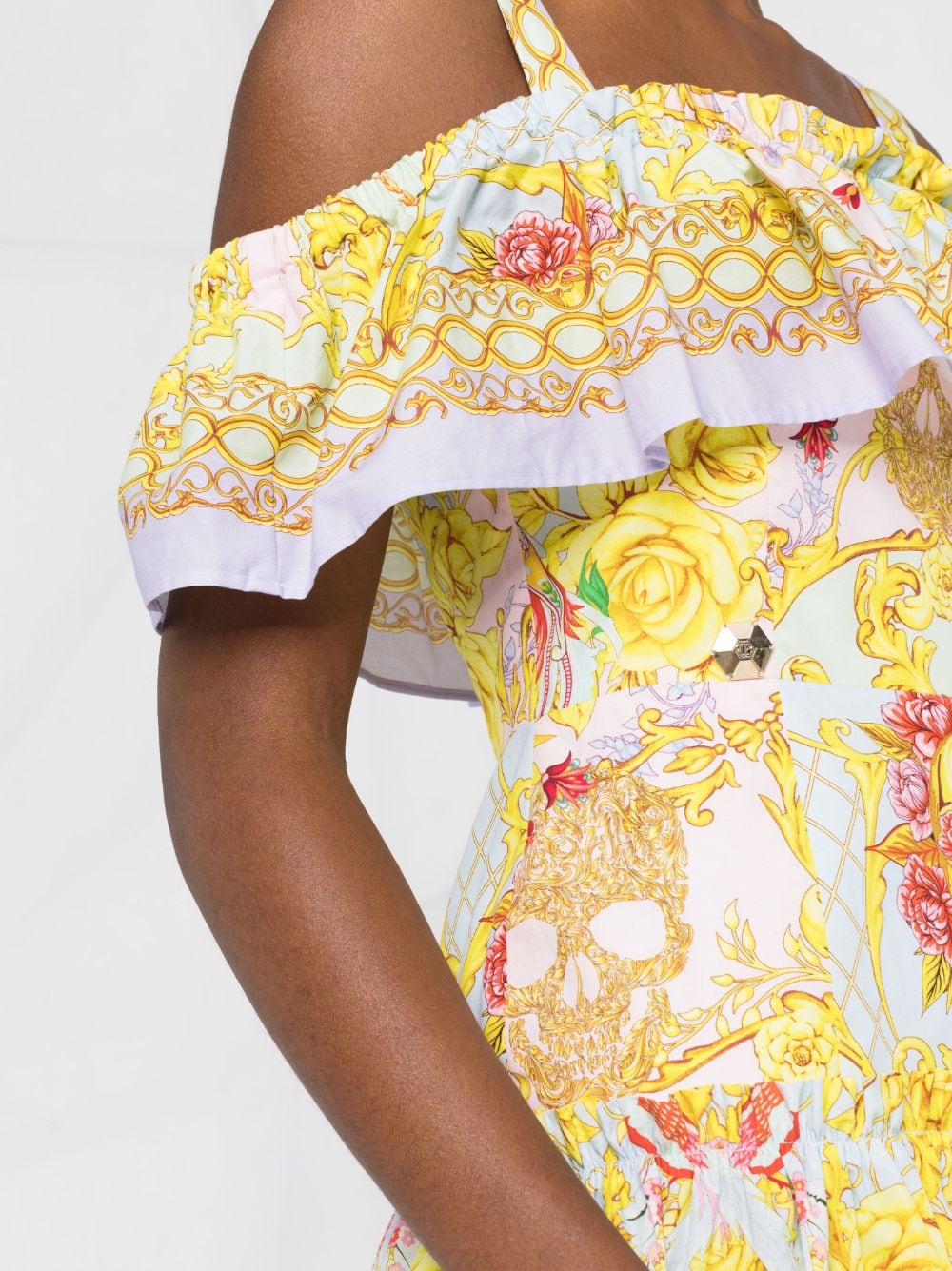 Philipp Plein New Baroque print dress - Image 3