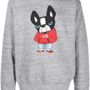 Dsquared2 graphic-print cotton sweatshirt