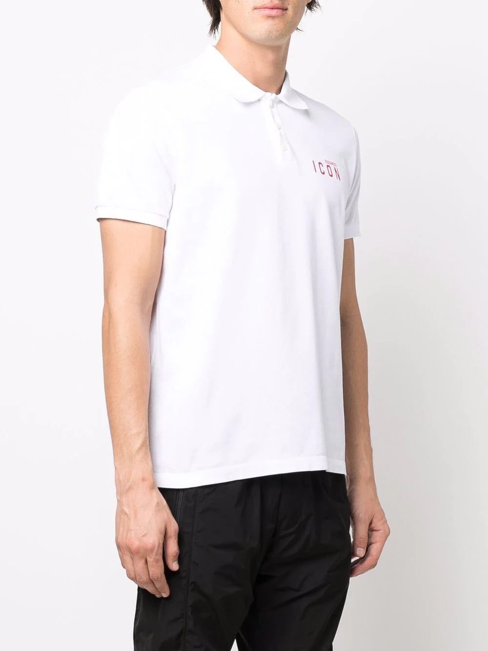 Dsquared2 Icon polo shirt - Image 3