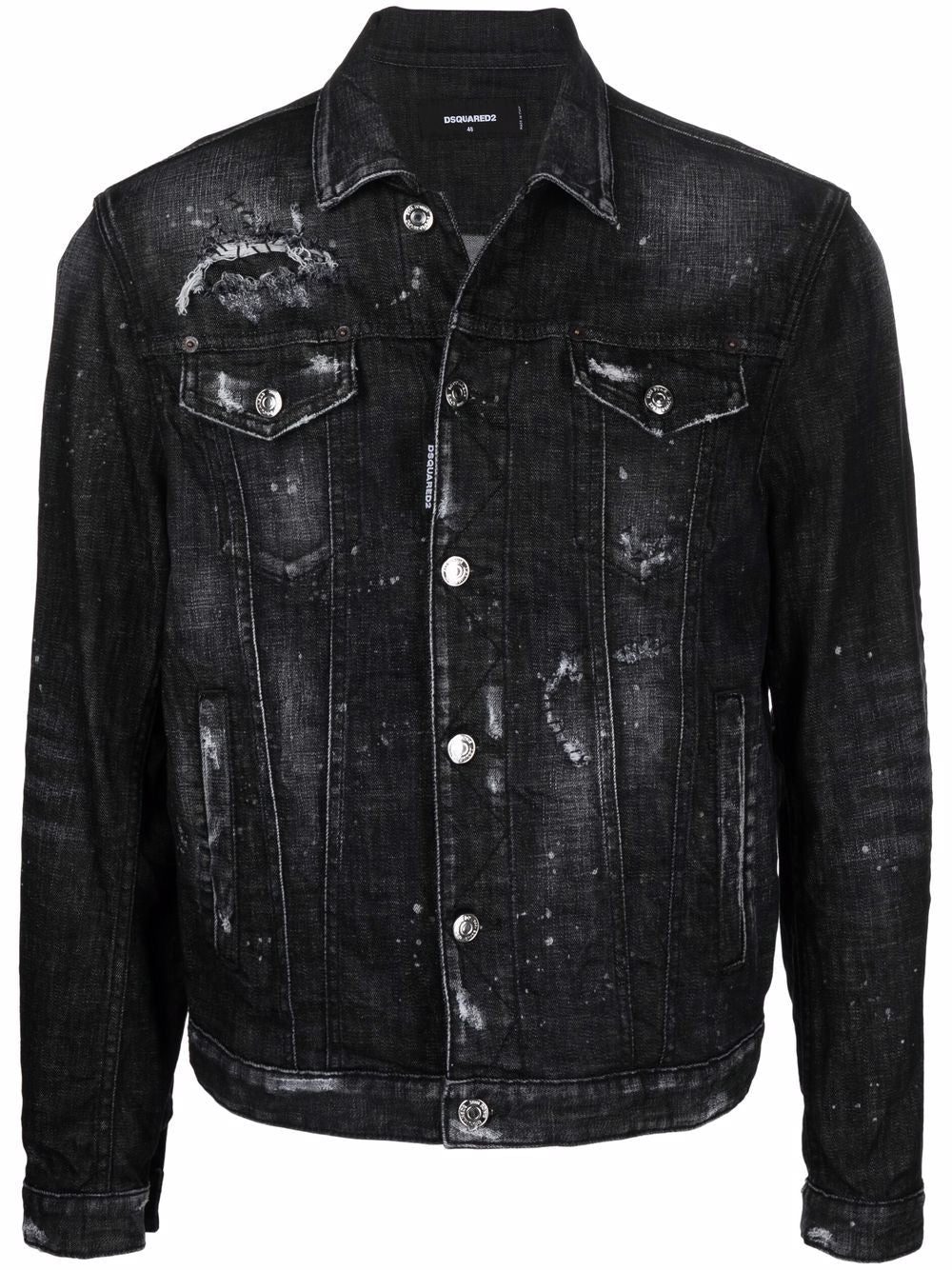 Dsquared2 distressed-effect denim jacket
