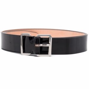 Louis Vuitton logo-embossed leather belt
