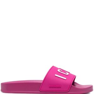 Dsquared2  Icon-print slip-on slides