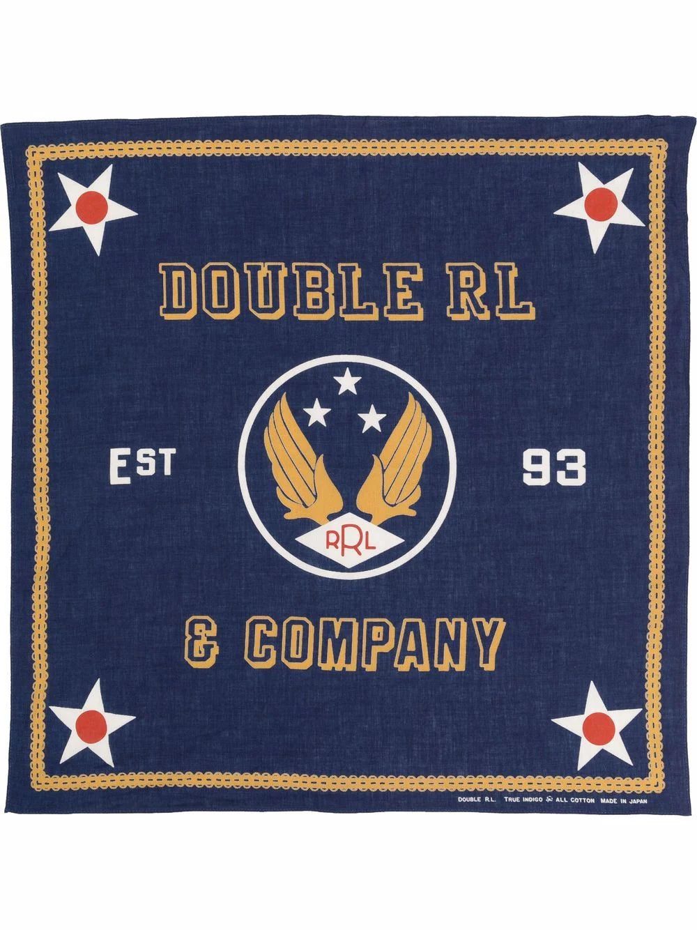 Ralph Lauren RRL logo print cotton scarf - Image 2