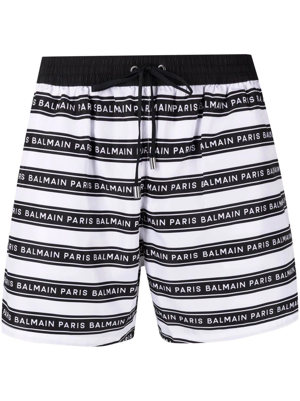 Balmain logo-stripe drawstring boxers