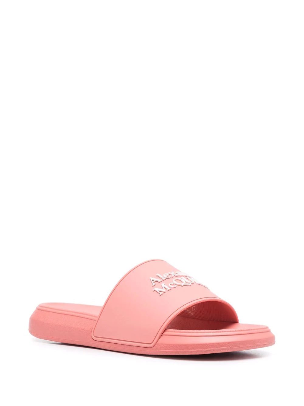 Alexander McQueen embossed-print slides - Image 2