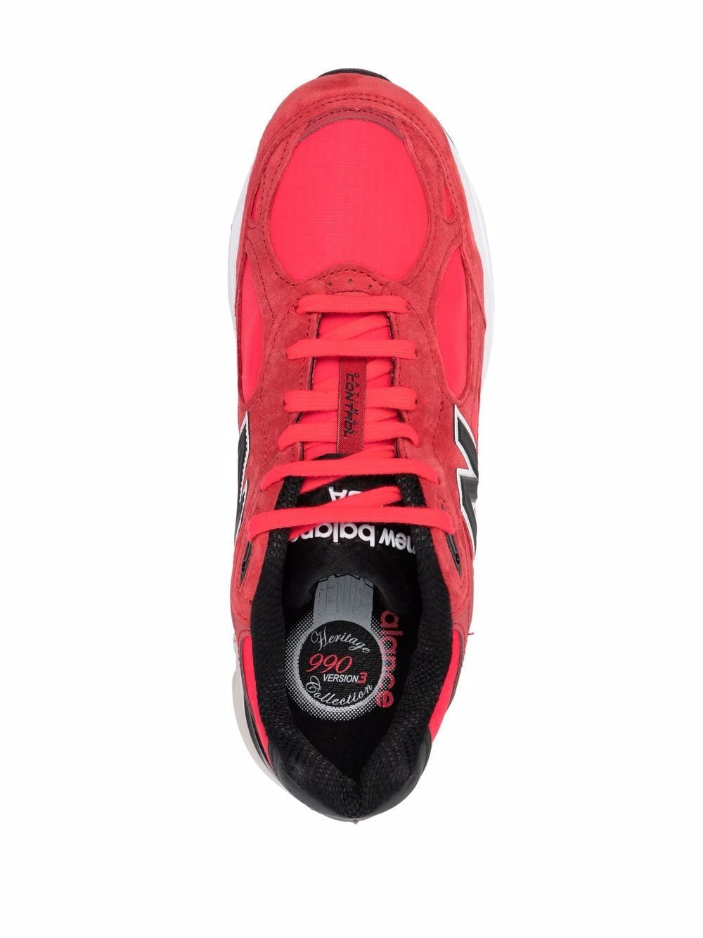New Balance 990v3 "Red/Black" sneakers - Image 4