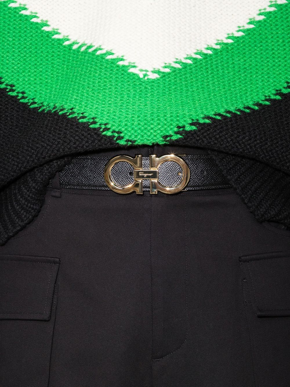 Ferragamo Gancini double hook reversible belt - Image 2