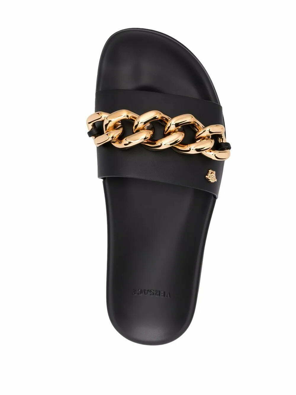 Versace chain-embellished flat slides - Image 4