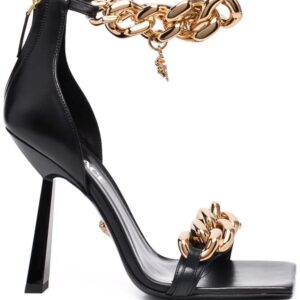 Versace  chain-embellished Medusa sandals