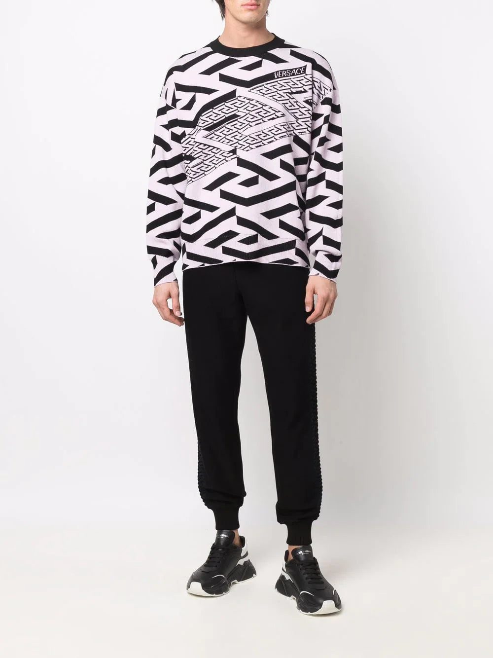 Versace drawstring track pants - Image 2