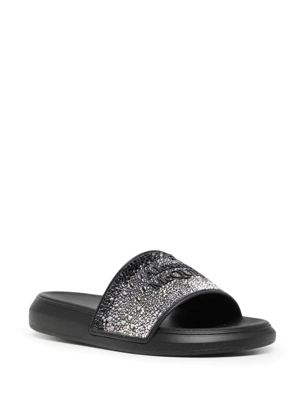 Alexander McQueen logo-embellished pool slides - Image 2