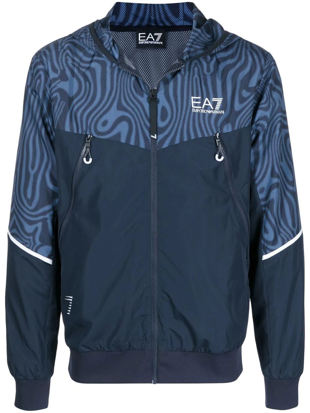 Ea7 Emporio Armani logo-print tracksuit bottoms